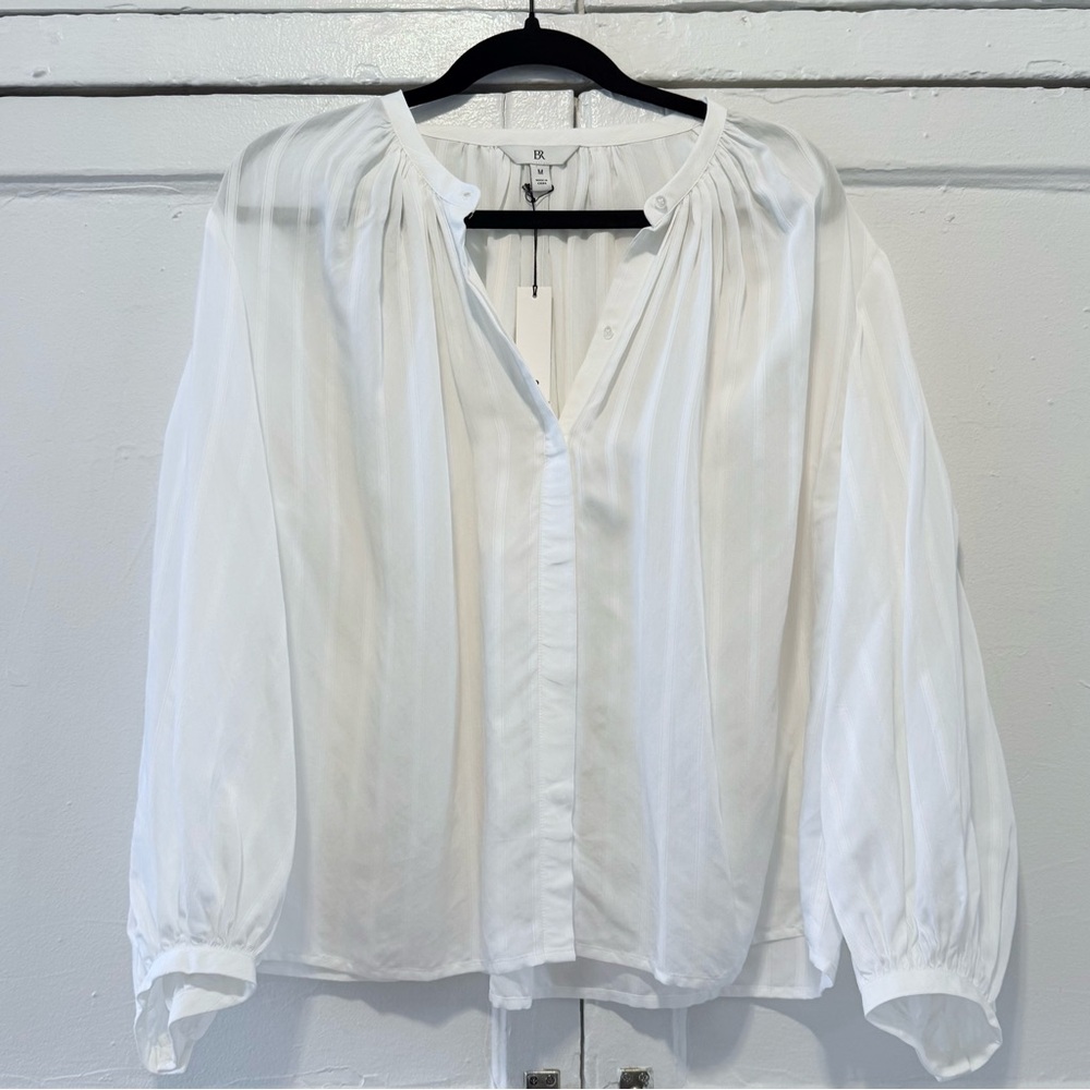 Banana Republic white blouse - Picture 2 of 7